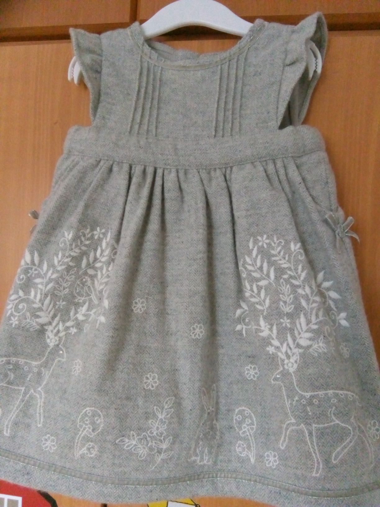 Rochie-sarafan groasa 12-18 luni