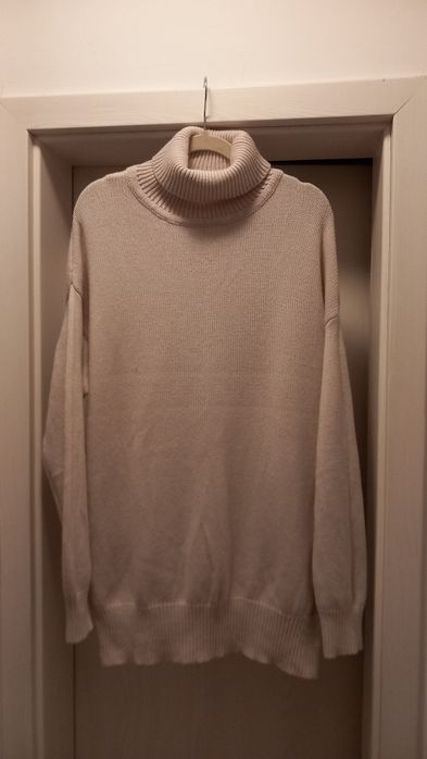 Pulover/ maleta din casmir si lana