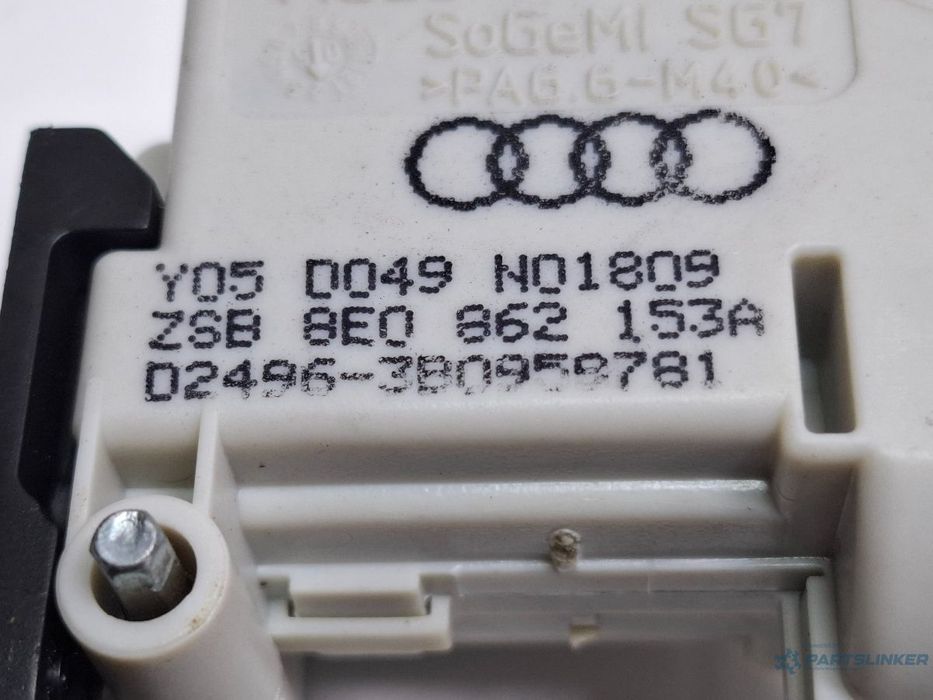 Motoras deschidere rezervor AUDI A4 III Avant 8ED, B7 2004 - 2008 TDI BKE, BRB 8E0862153A