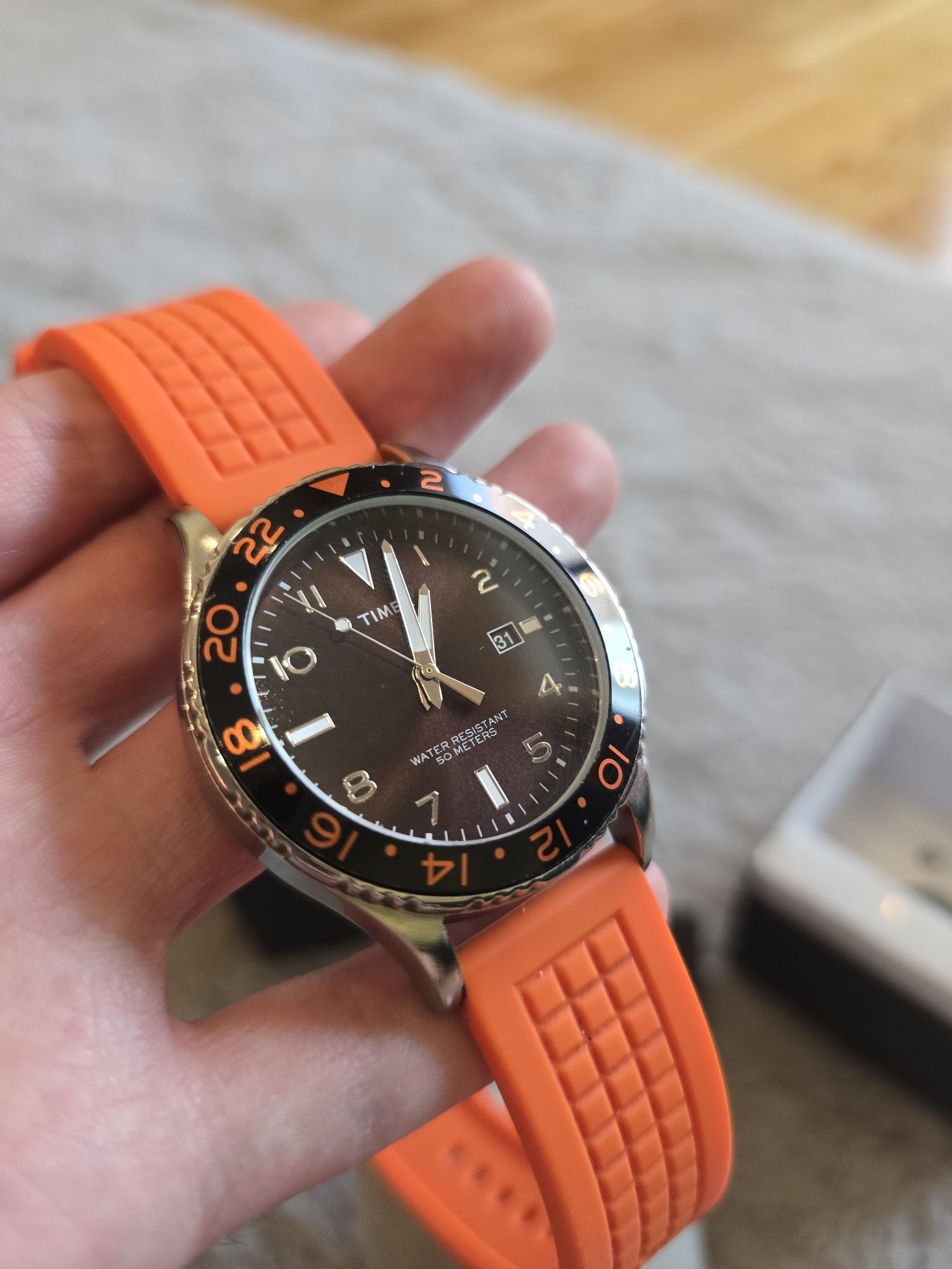 Timex Quartz Orange