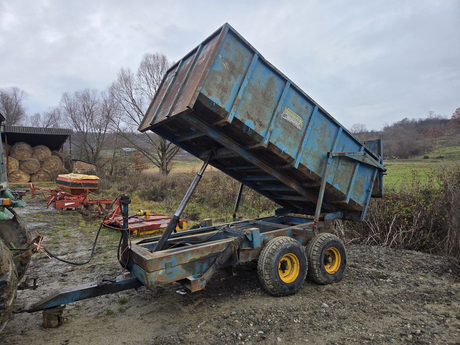 Remorca agricola tandem 8 tone