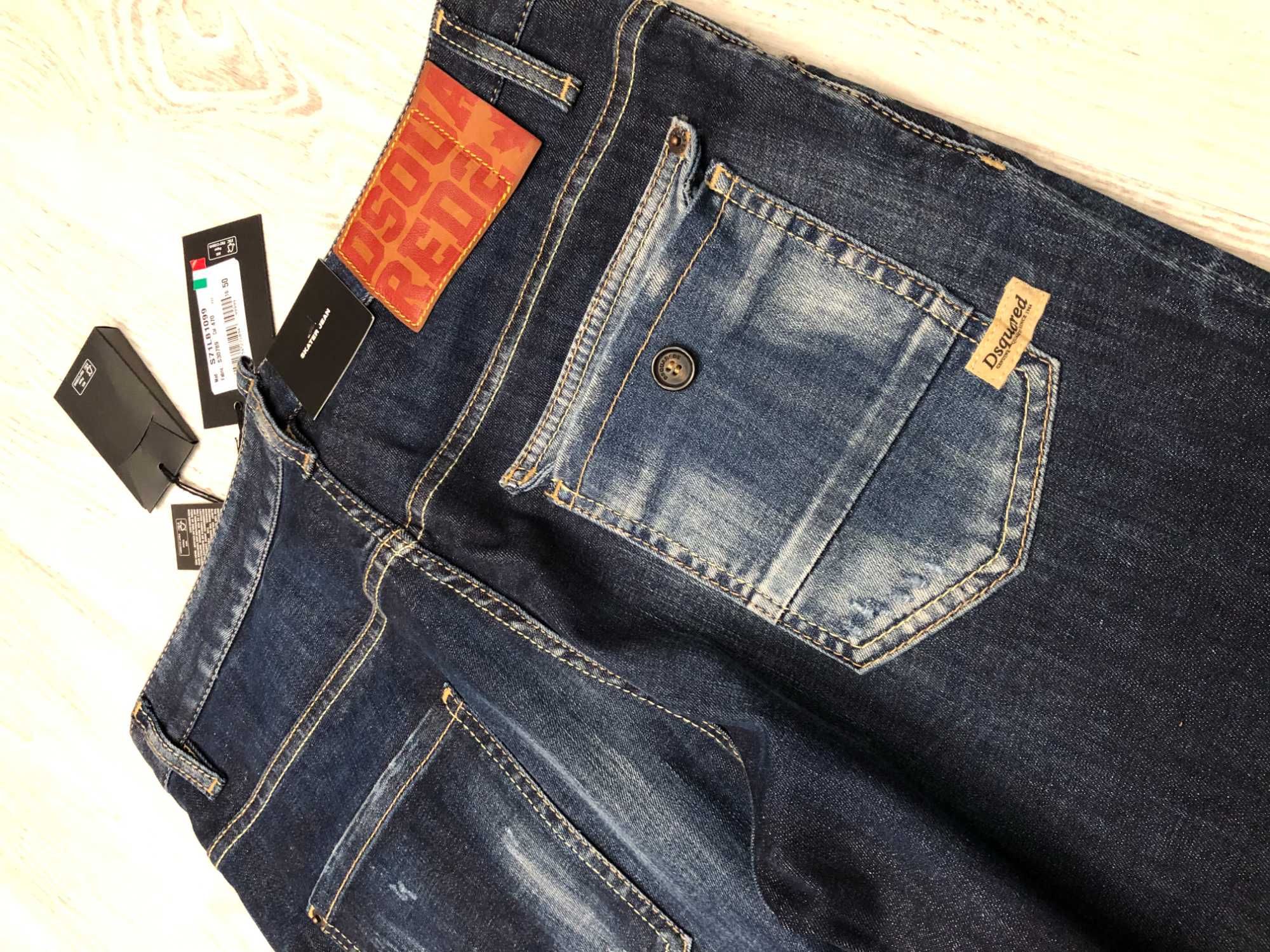 Dsquared2 blugi Skater Jean 50 italy, sau L, retail 595 euro