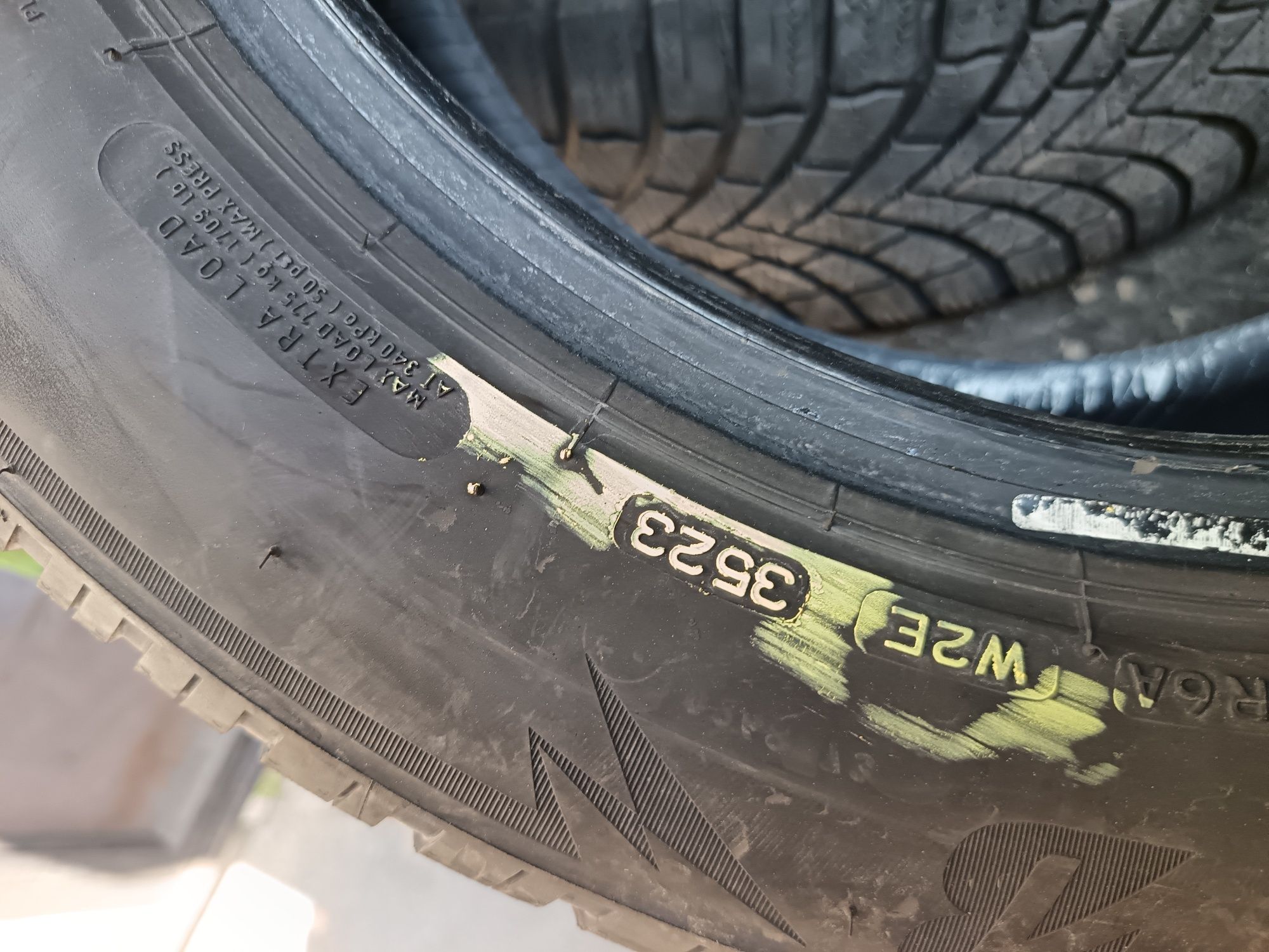 Anvelope MS 225 55 16 bridgestone 2023 5mm