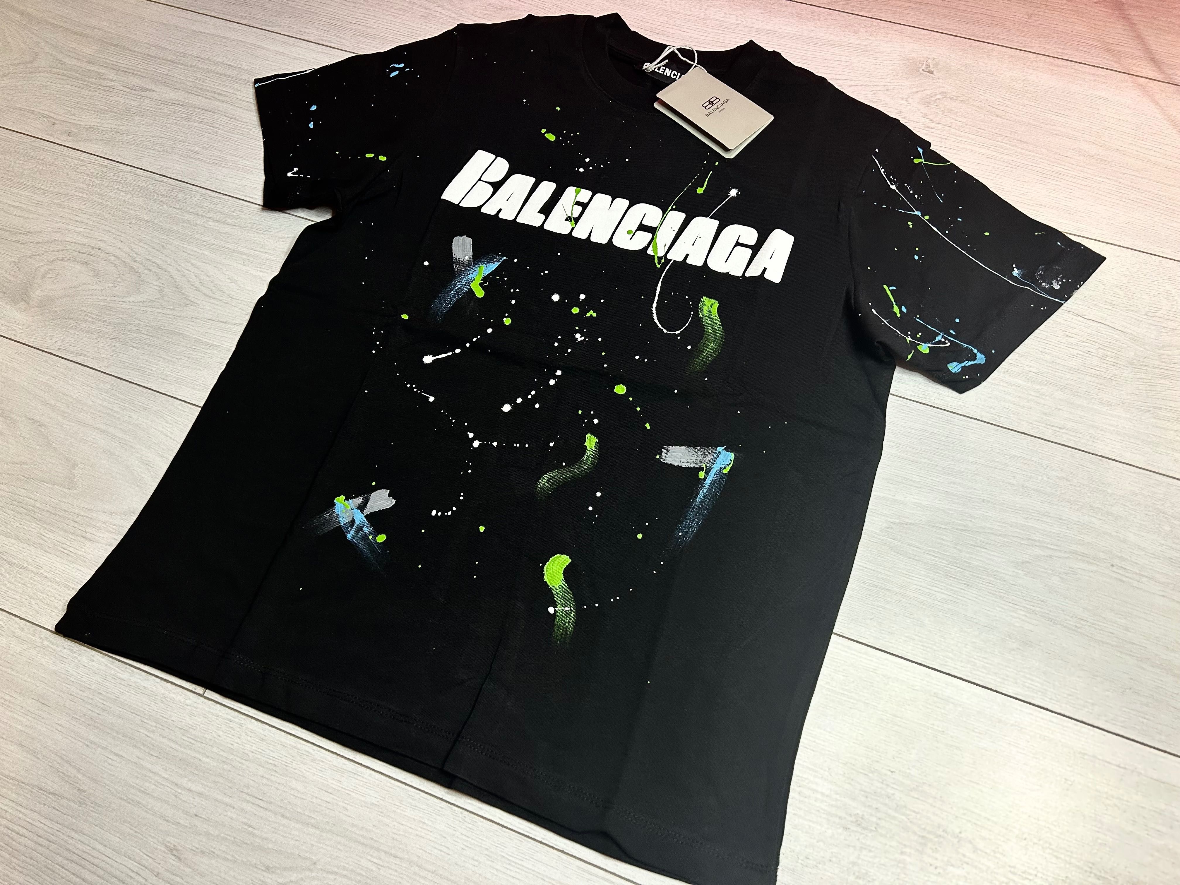 Tricou Balenciaga multicolor New collection 2025