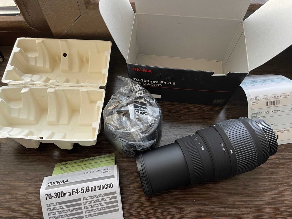 Объектив-линза «Sigma» (made in Japan)