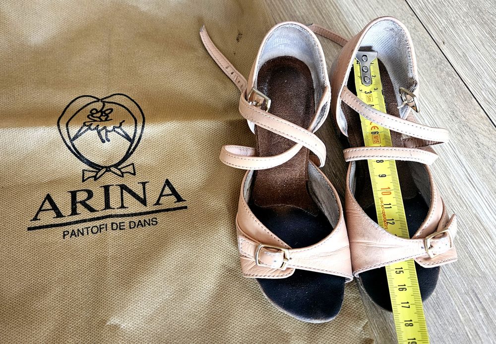 Pantofi dans sportiv copii, brand Arina, din piele