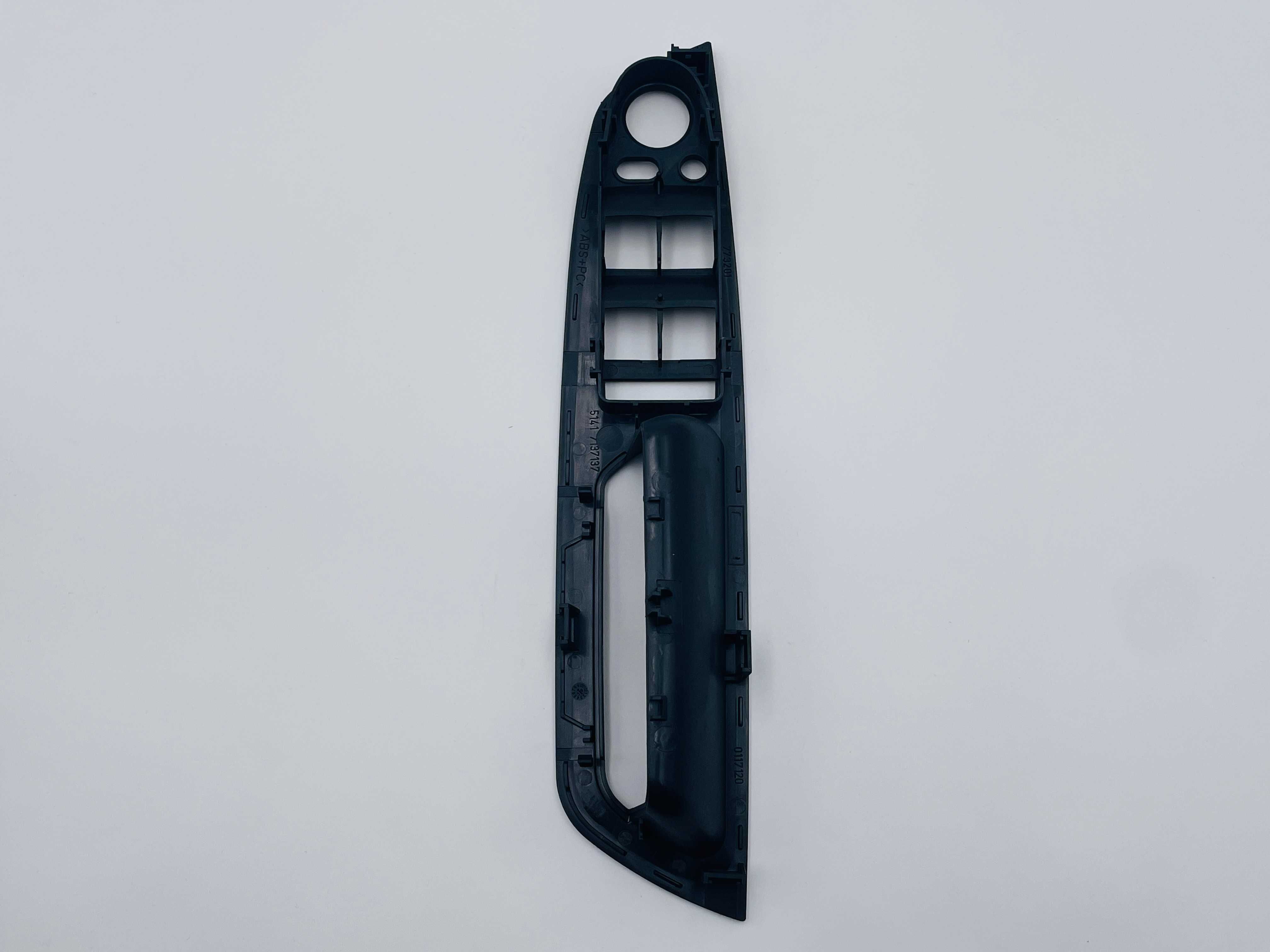 Set maner usa interior fata negru compatibil BMW E70 X5 E71 X6