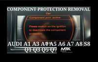 VAG component protection removal online SVM coding ODIS