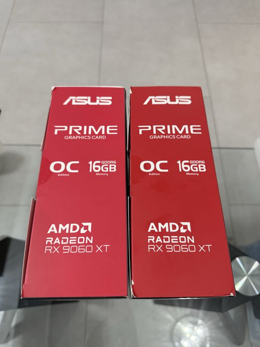 Placa video Asus Radeon Prime RX 9060 XT 16GB • NOI/SIGILATE•