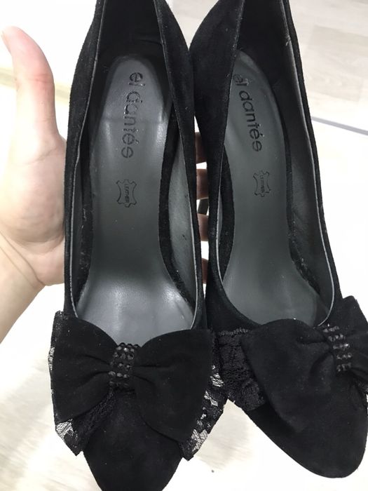 Pantofi Dantee superbi/eleganti din piele, noi nr 36