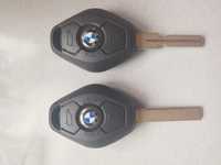 Нова BMW Кутийка за ключ тип "ромб" с острие 3 бутона 2 Вида с емблема