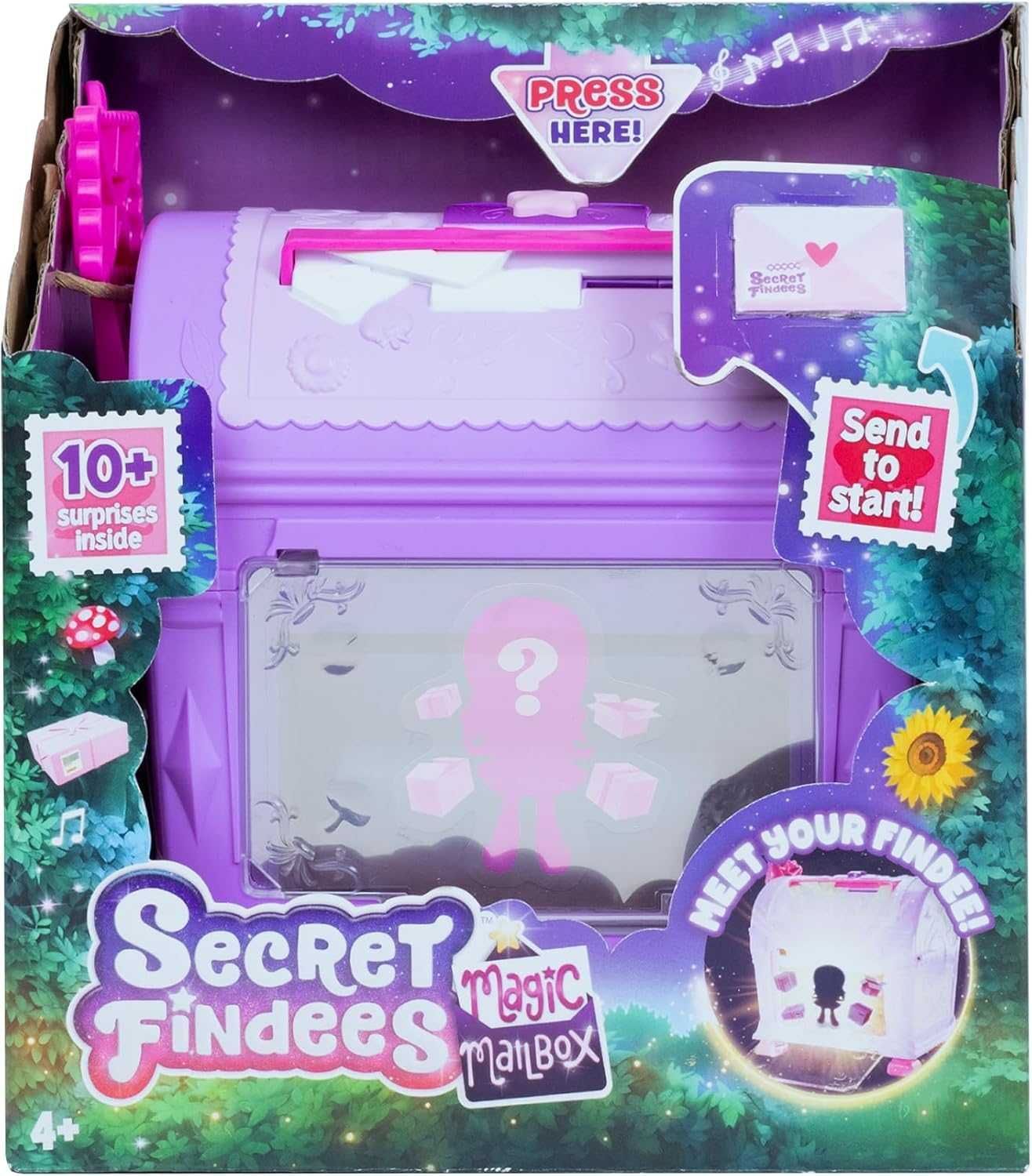Таен приятел в пощенска кутия Secret Findees кукла изненада с къща