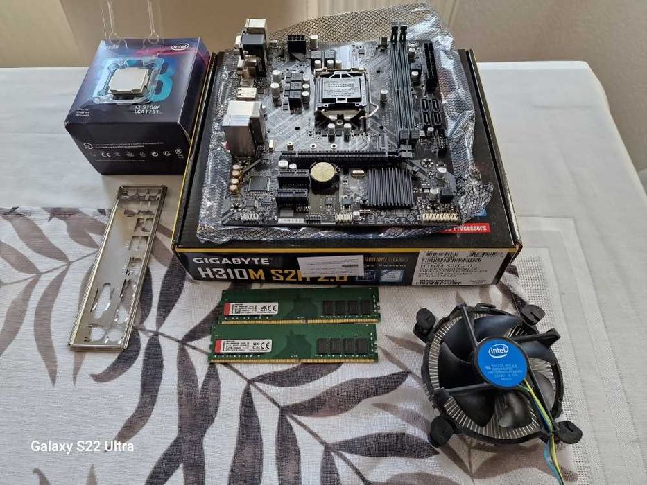CORE I3 9100F+H310M