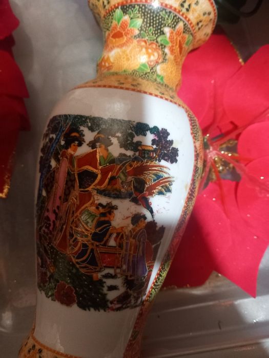 Vază chinezească porțelan 30 cm