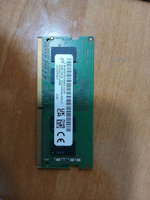 Озу DDR 4 4 GBx2 =8GB