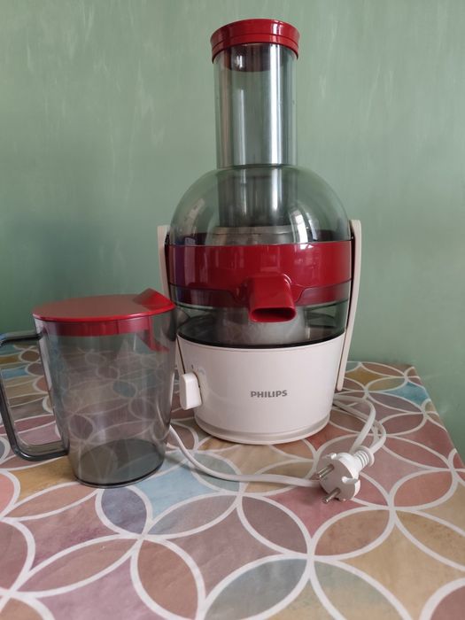 Storcator de fructe si legume Philips Viva Collection HR1855/90,