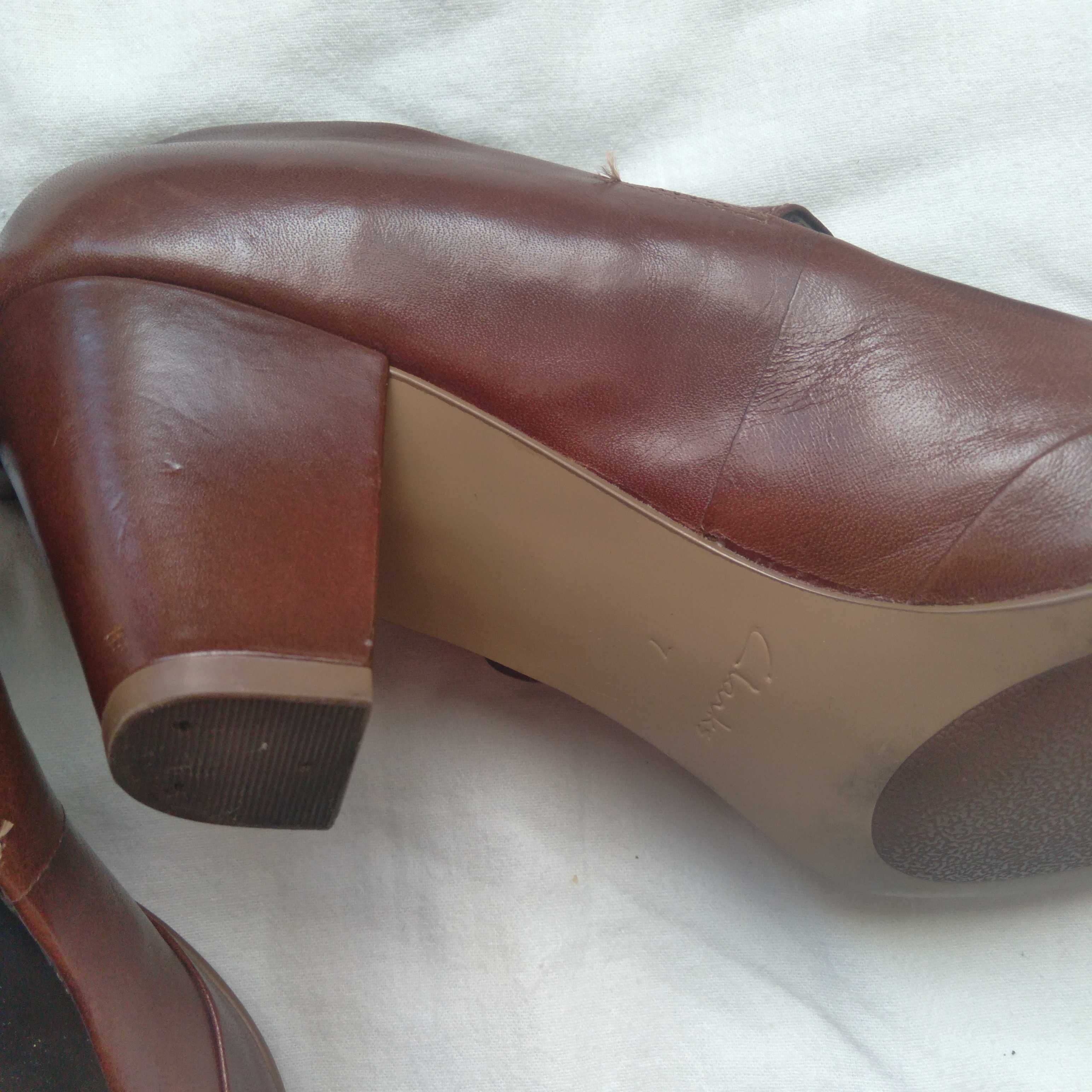 Дамски обувки Clarks, от кожа от НОРКА
