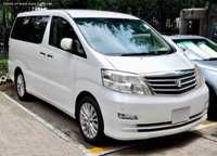 Лобовое стекло и заднее на Toyota Alphard