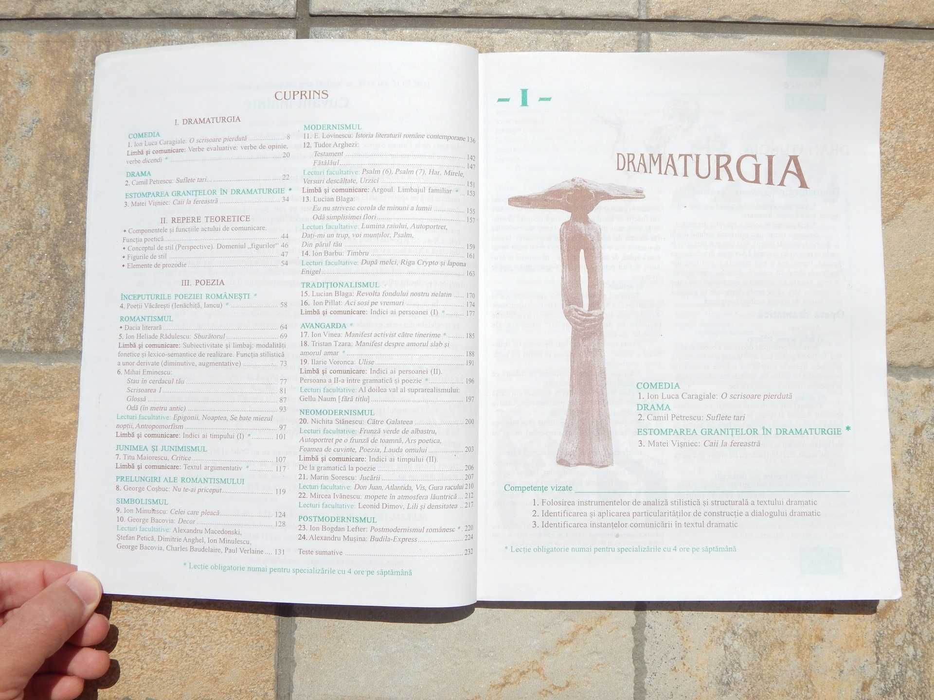 Manual limba romana clasa a XI a N Manolescu ed Sigma 2003