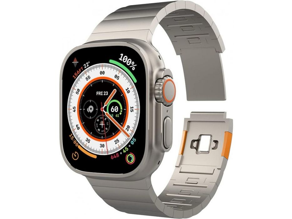 Apple Watch Band 49mm - Titan/Orange