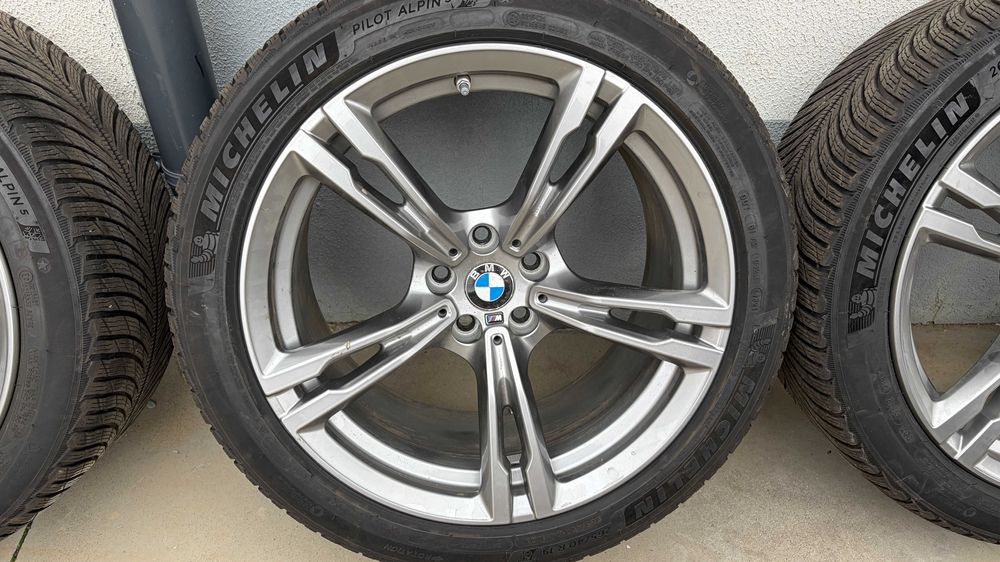 Jante R19 BMW G30 cu anvelope de iarna MICHELIN PILOT ALPIN 5 M+S