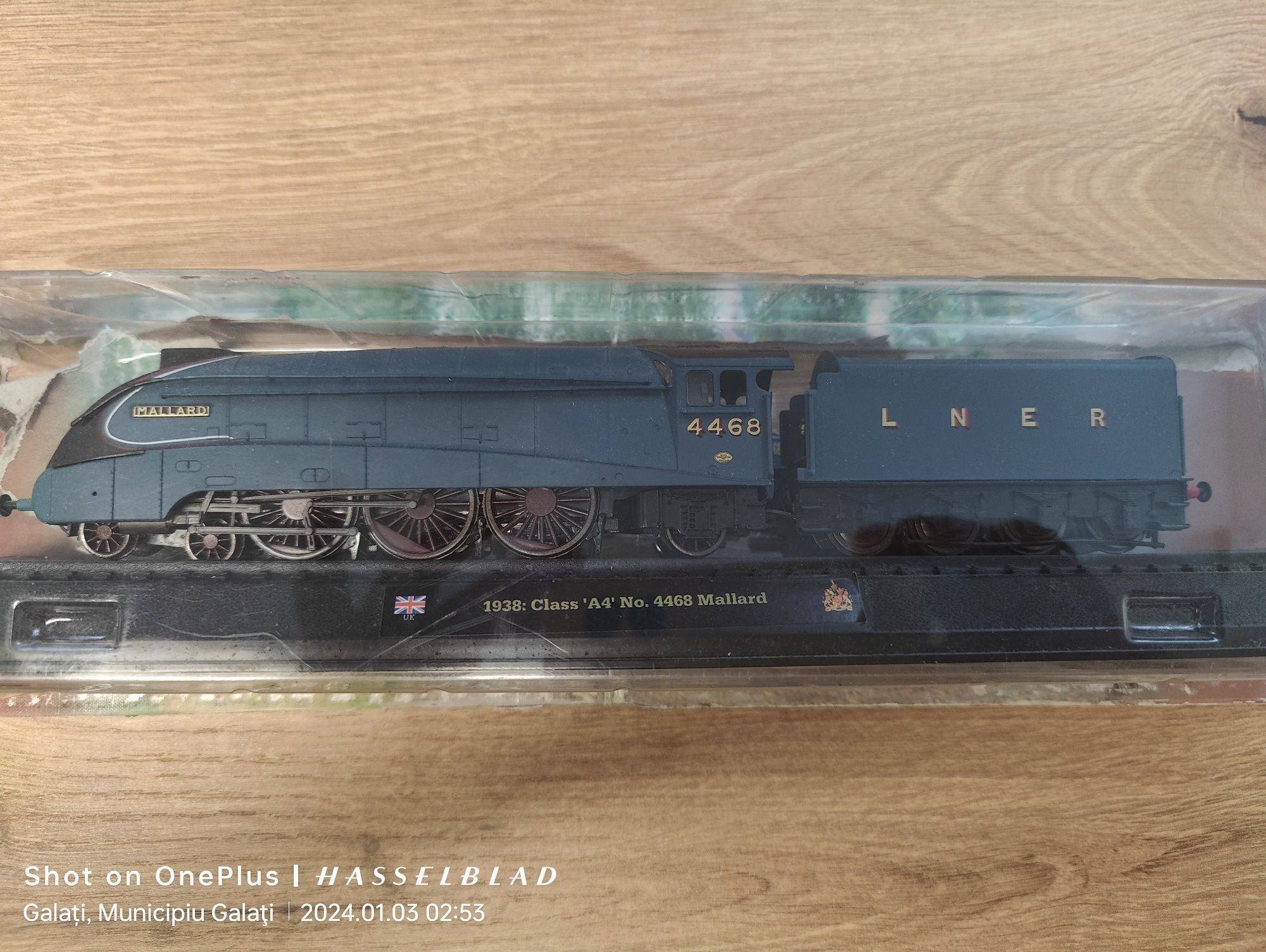 Machete locomotive 1:76 Mallard și Dutchess