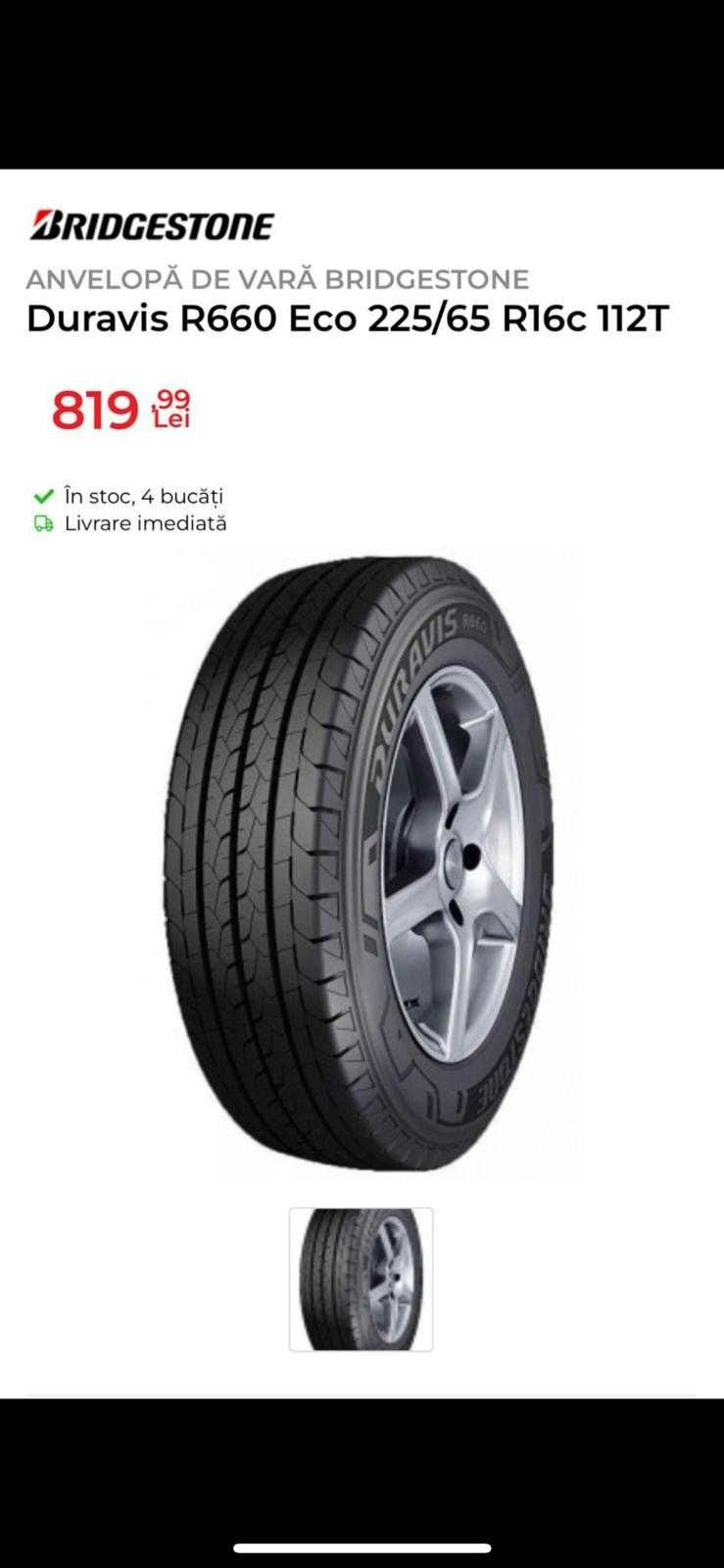 BRIDGESTONE Duravis R660 ECO- 225/65/R16C