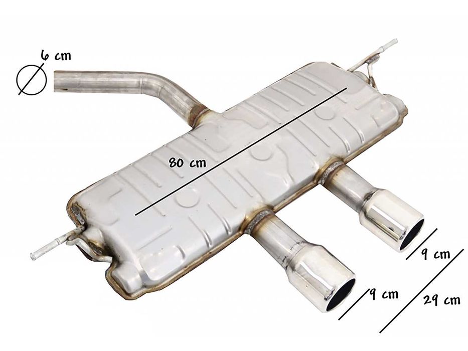 Evacuare finala compatibila cu Vw Golf 7 r400
