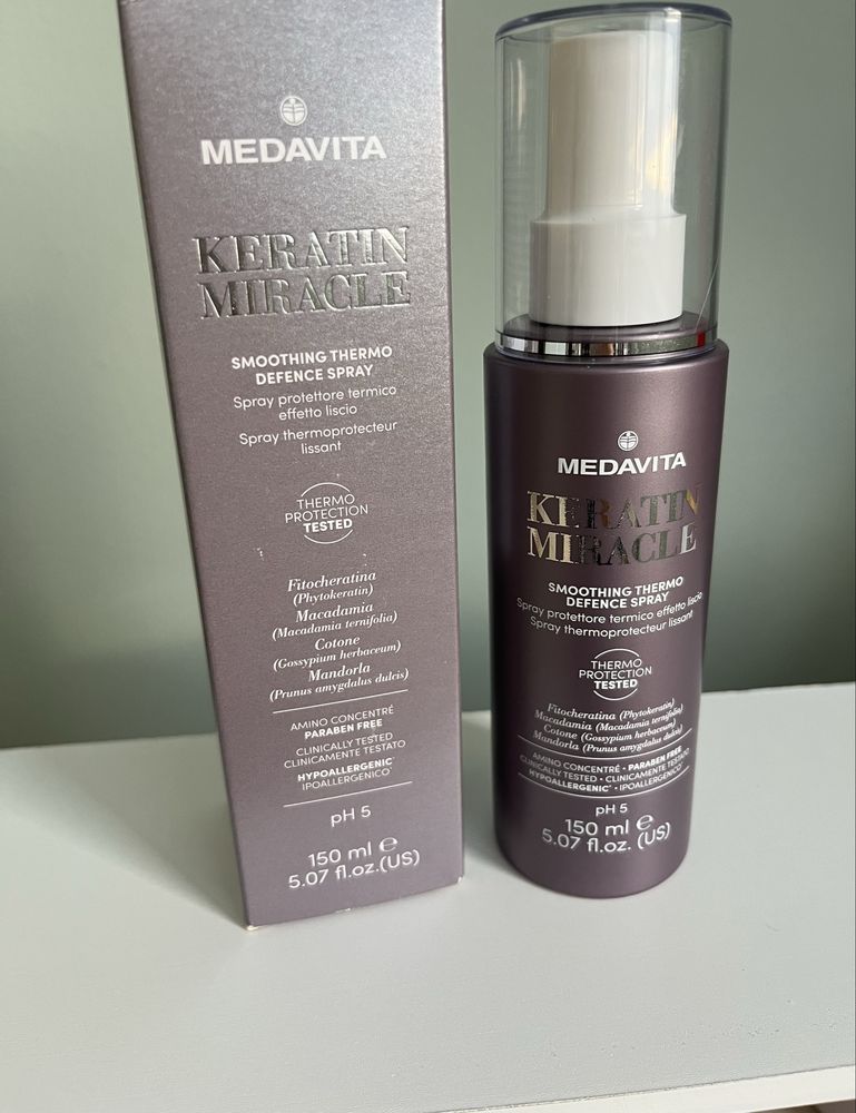 Термозащита за коса Medavita Keratin Miracle 150 мл.
