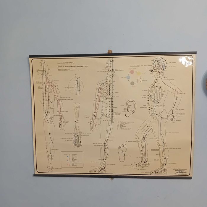 postere de fizioterapie / masaj  din Italia