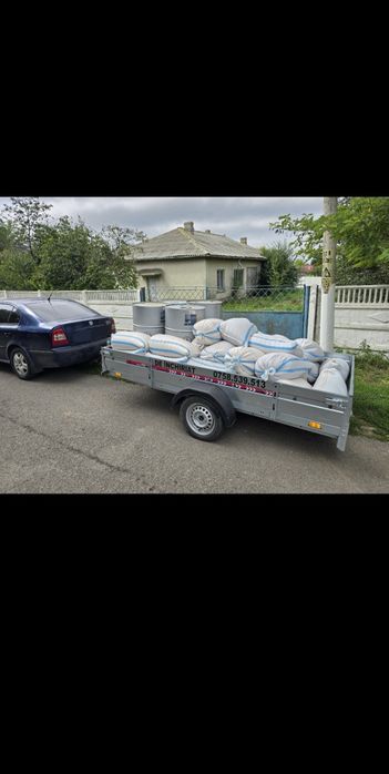 Inchirieri remorci auto 750  / transport marfă