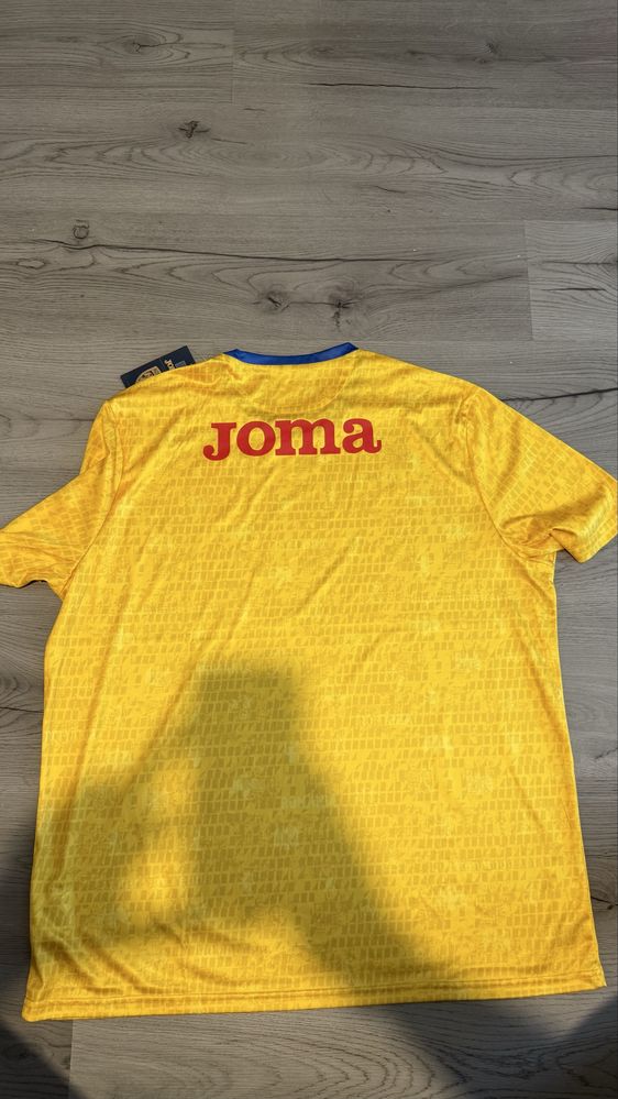 Autograf Nicușor Stanciu  pe tricou oficial pt incalzire