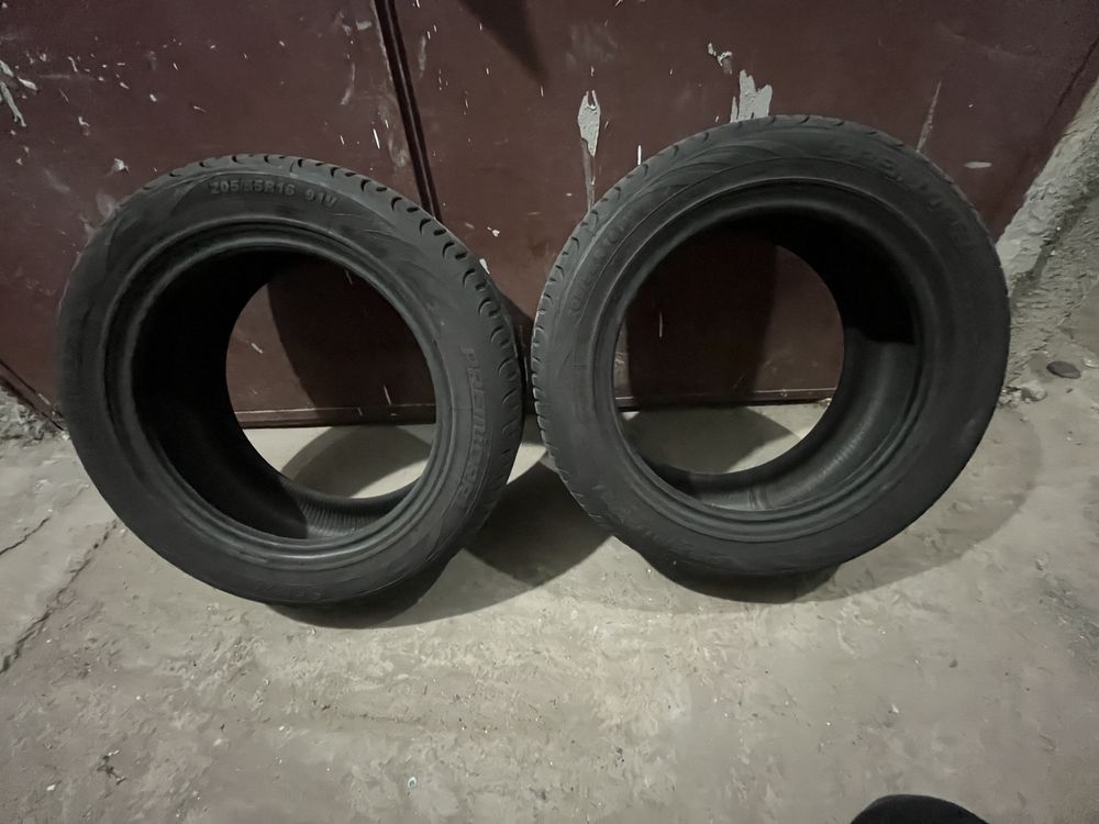 Vand doua cauciucuri de vara 205/55 R16, 91V, DOT 2022