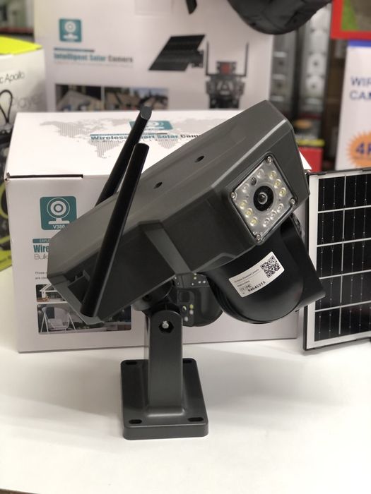 Camera Supraveghere 6k Solara 4G Video Color Max V380 Pro IP66 Sd-64gb