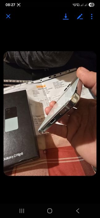 Samsung z flip5 că nou garanție