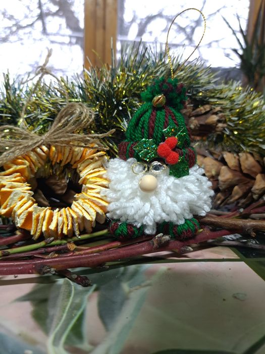 Коледно гномче ръчна изработка
