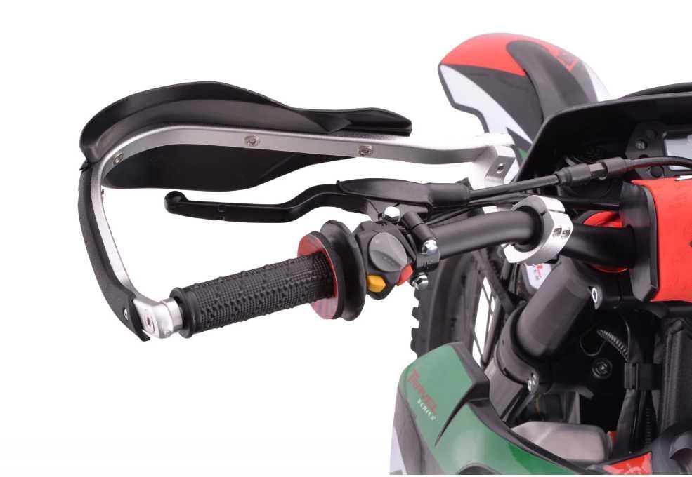 Motocicleta Cross/Enduro Asix XT97, 300cc, roti 21/18", negru/rosu,