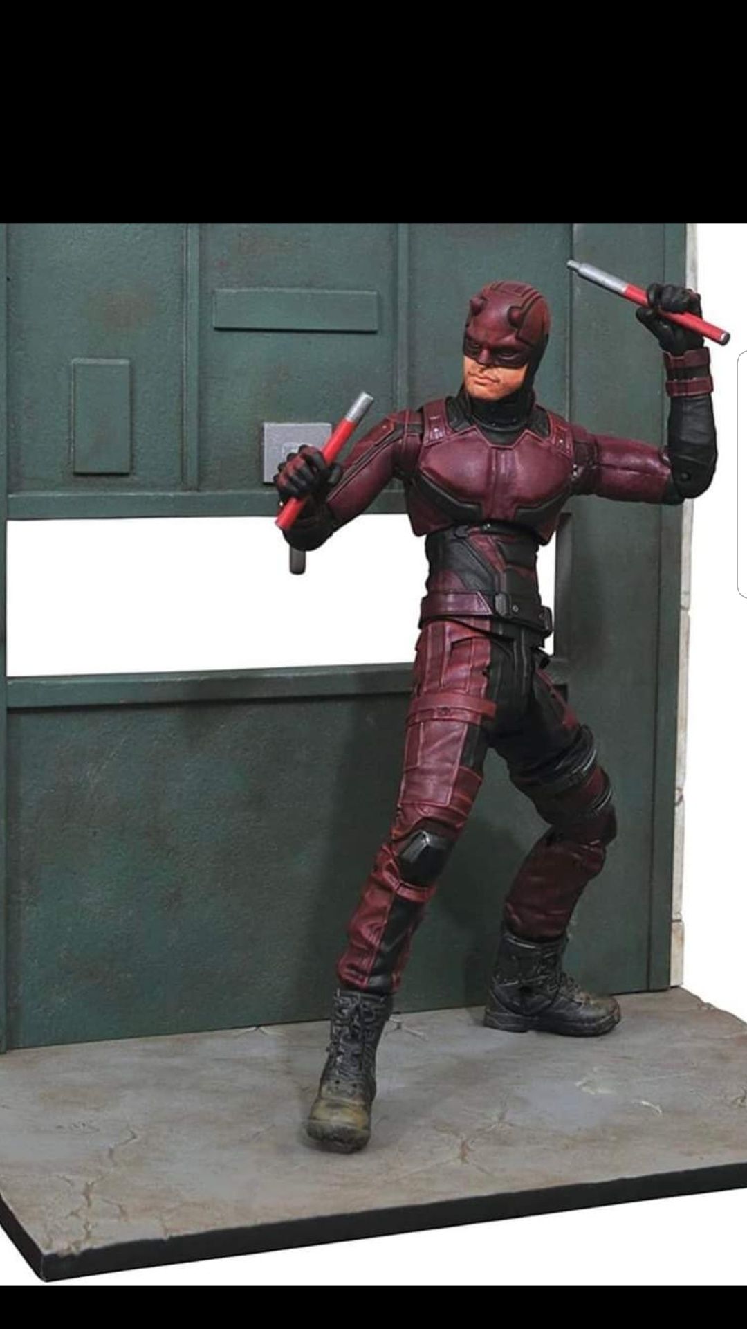 Figurina Daredevil diorama Marvel