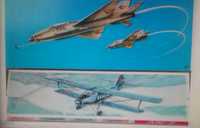МИГ-21 и АН-2 (VEB PLASTICARТ) - сборные модели самолетов