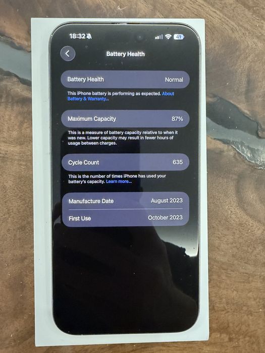 I phone 15 pro max 256 GB