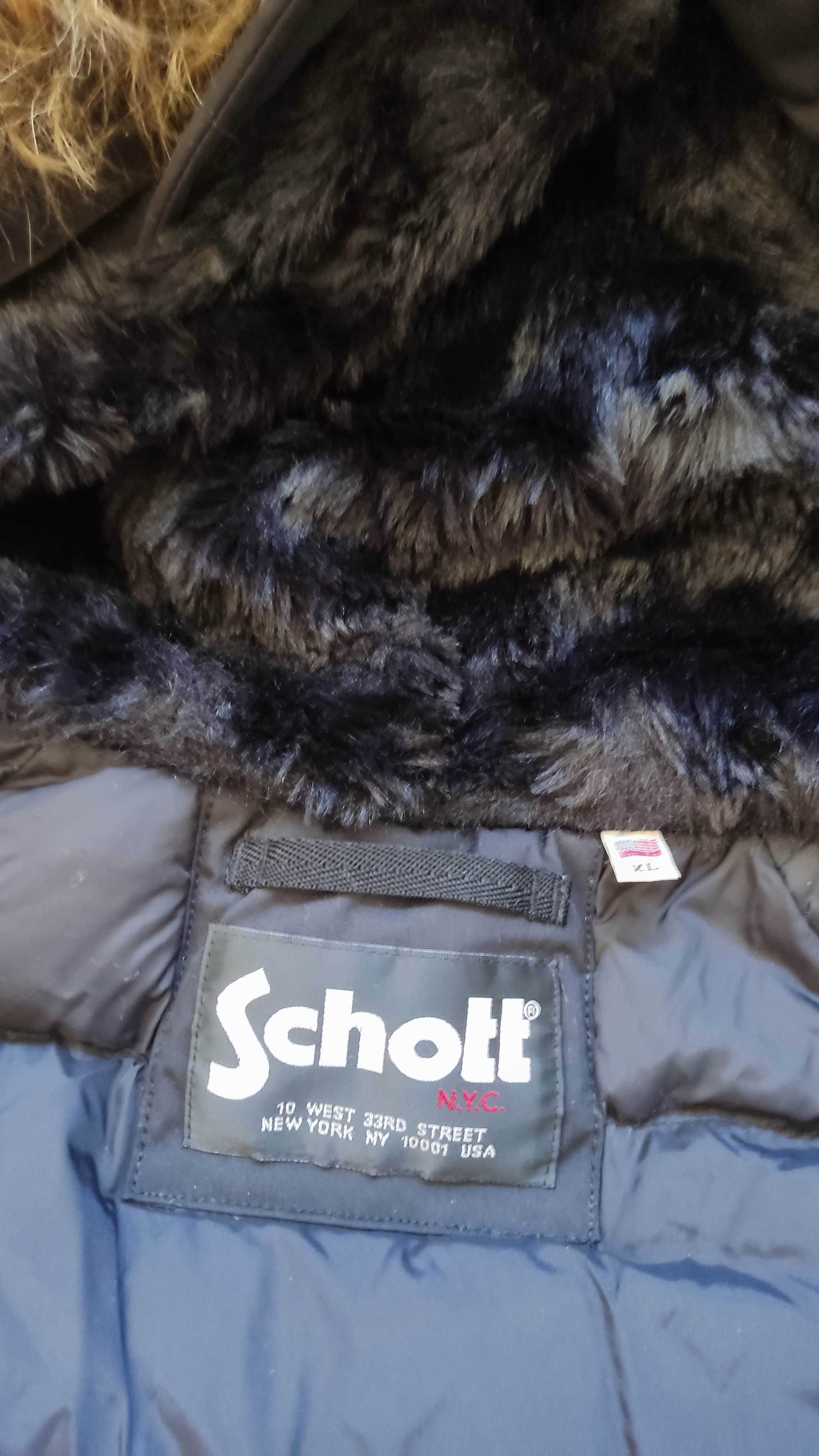 Schott NYC Artica X Black