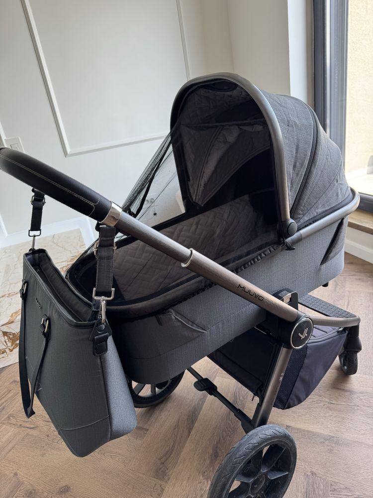 Carucior 2 in 1 MUUVO QUICK SE2 Diamond Graphite