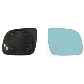 Geam oglinda Audi A3, A4, A6, A8, Seat Arosa, Ibiza/Cordoba, Leon, Toledo 2, Skoda Octavia, Vw Bora, Golf 4, Lupo, Passat B5 1996-2002, mica, blue, incalzita, dreapta, convexa 1J1857522E