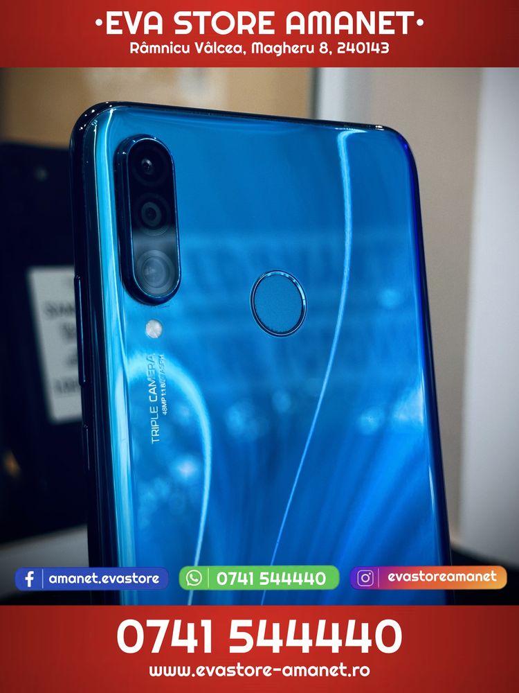 HUAWEI P30 Lite Peacock Blue 128GB 4GB RAM Dual SIM