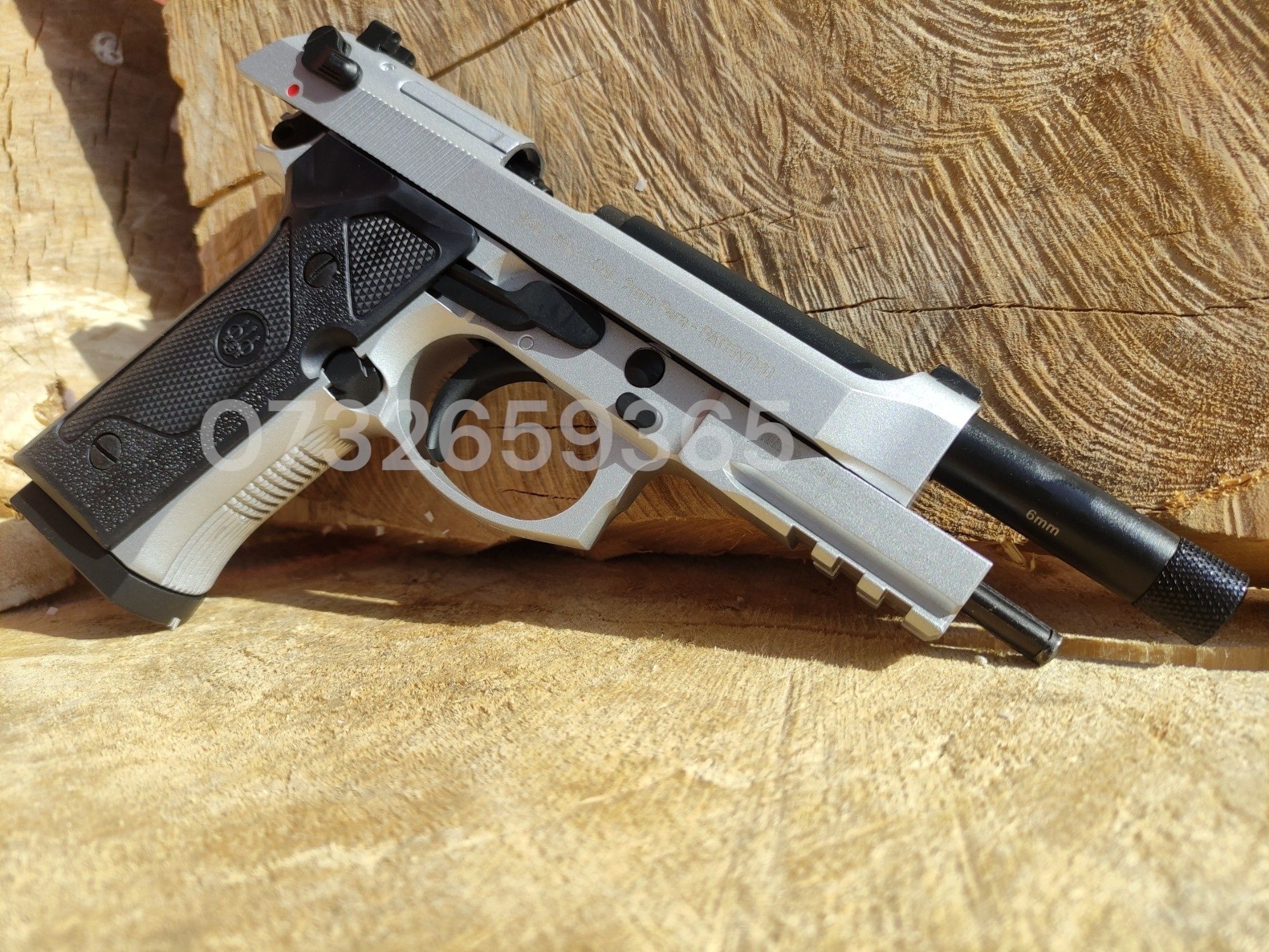 REDUCERe Beretta M9A3 FullMetal PistolAirsoft CO2 recul puternic ORIGI