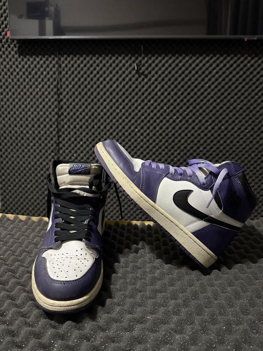 Jordan 1 Court Purple