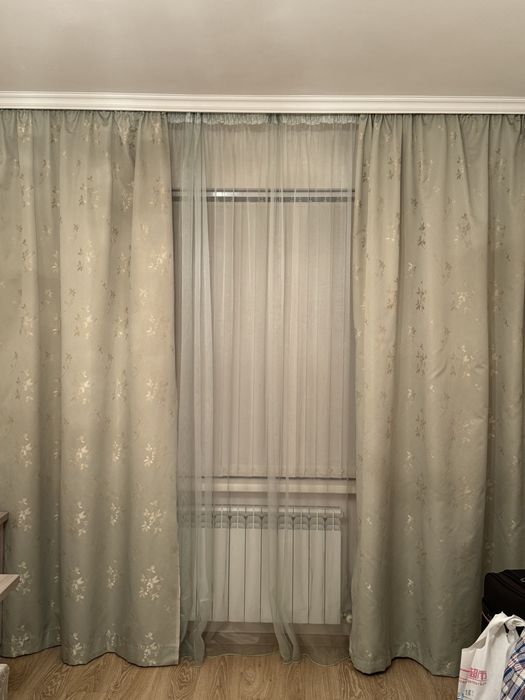Шторы и тюль, 2 комплекта