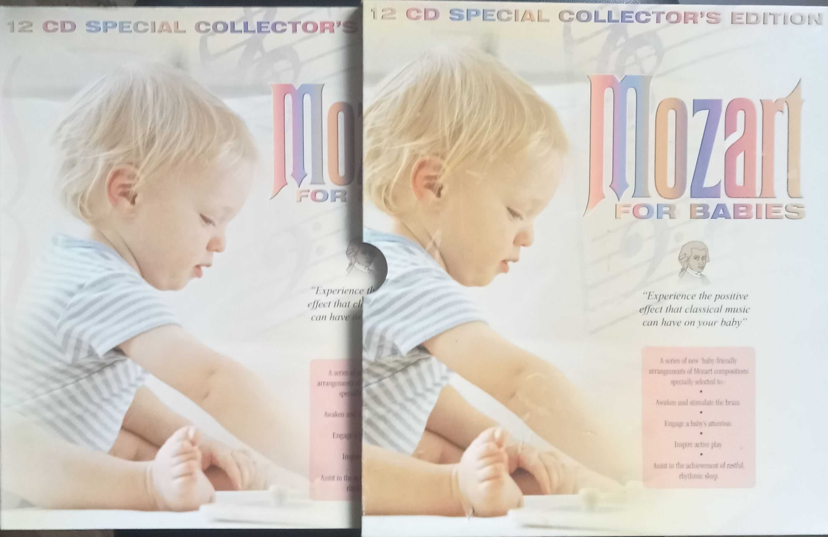 Colectie 12 CD Mozart for Babies Muzica linistit bebelusi