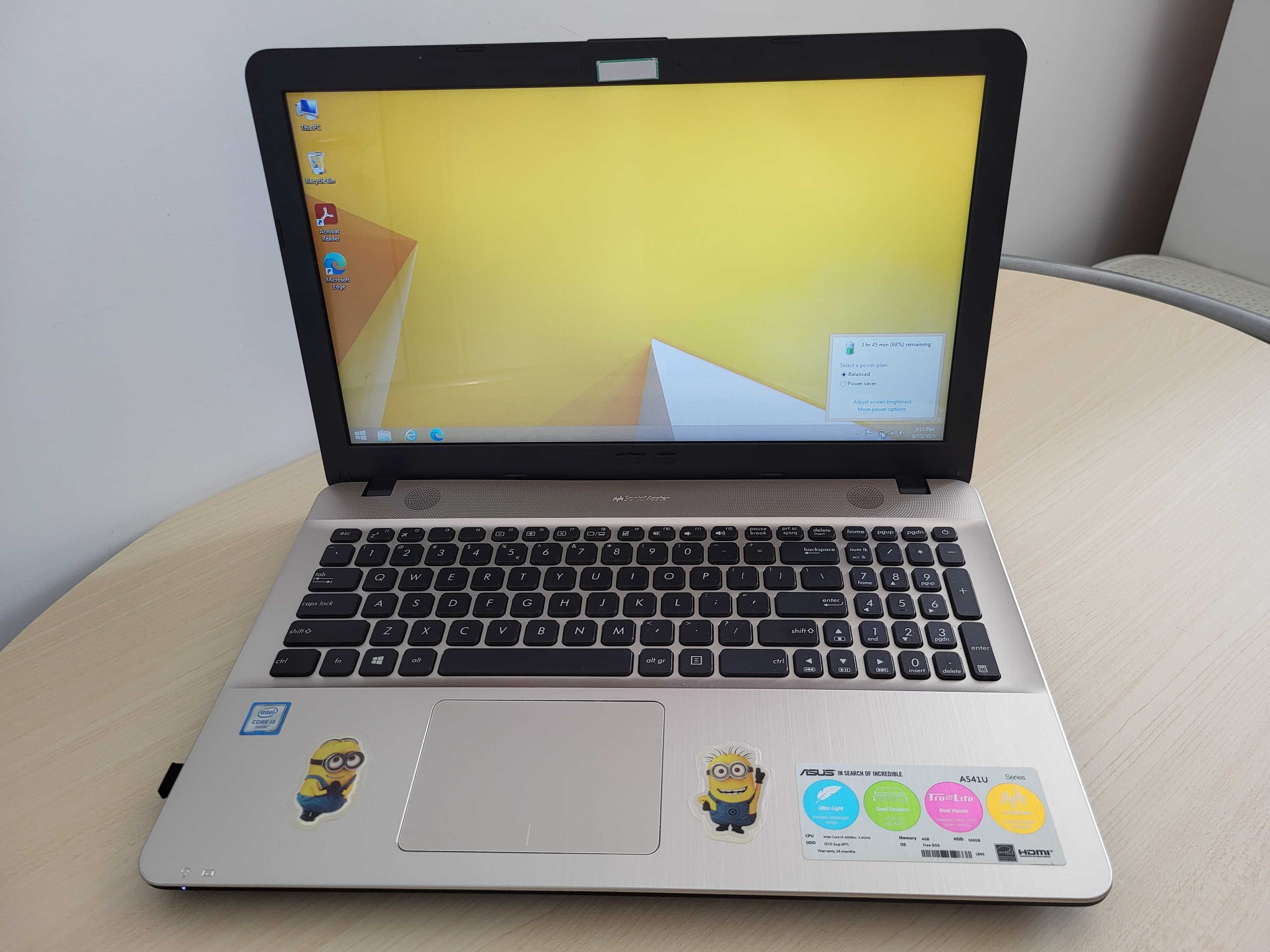 Laptop Asus A541U