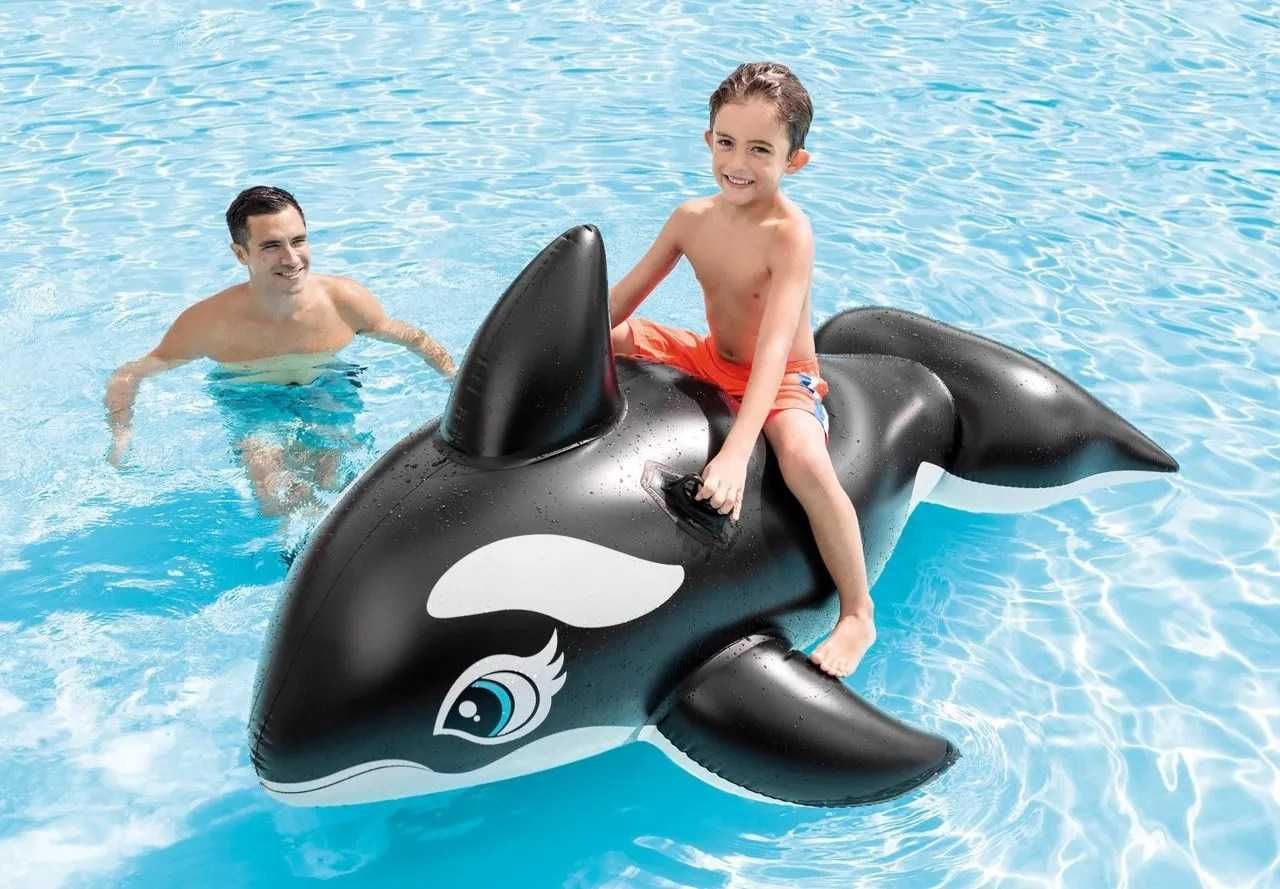 Надуваема играчка Косатка INTEX Whale 193 х 119см Ride-on